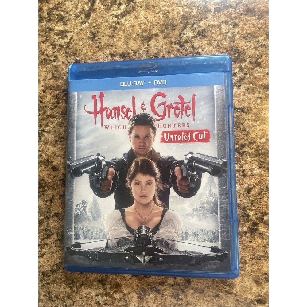 Hansel &‎ Gretel: Witch Hunters Unrated Cut Blu-ray DVD Combo Set Jeremy Renner